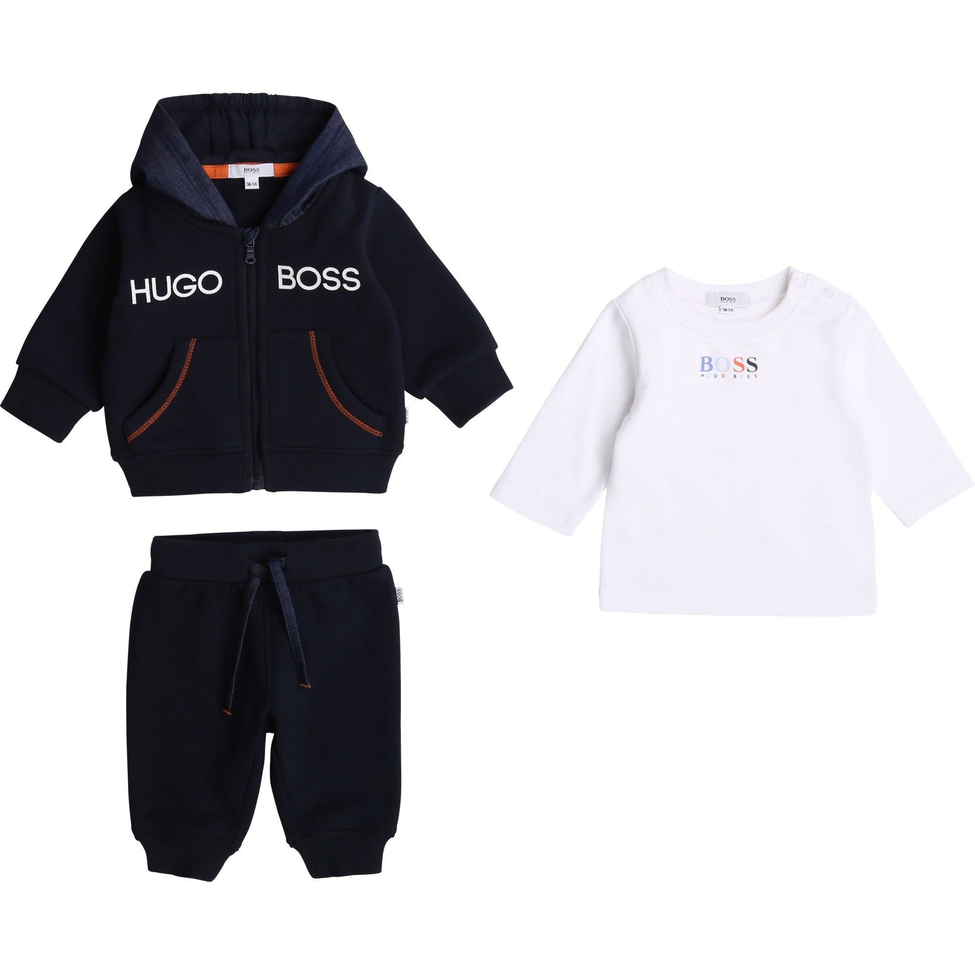 Hugo Boss Baby T-Shirt, Pants and Sweater Set Sweatshirts and Sweatpants Hugo Boss 