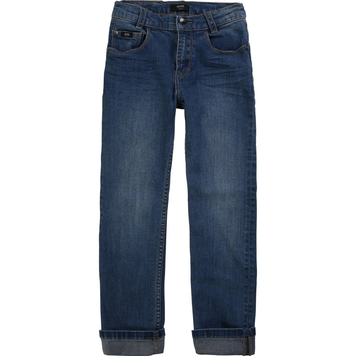 Hugo Boss Boys Blue Denim Jeans Denim Hugo Boss 