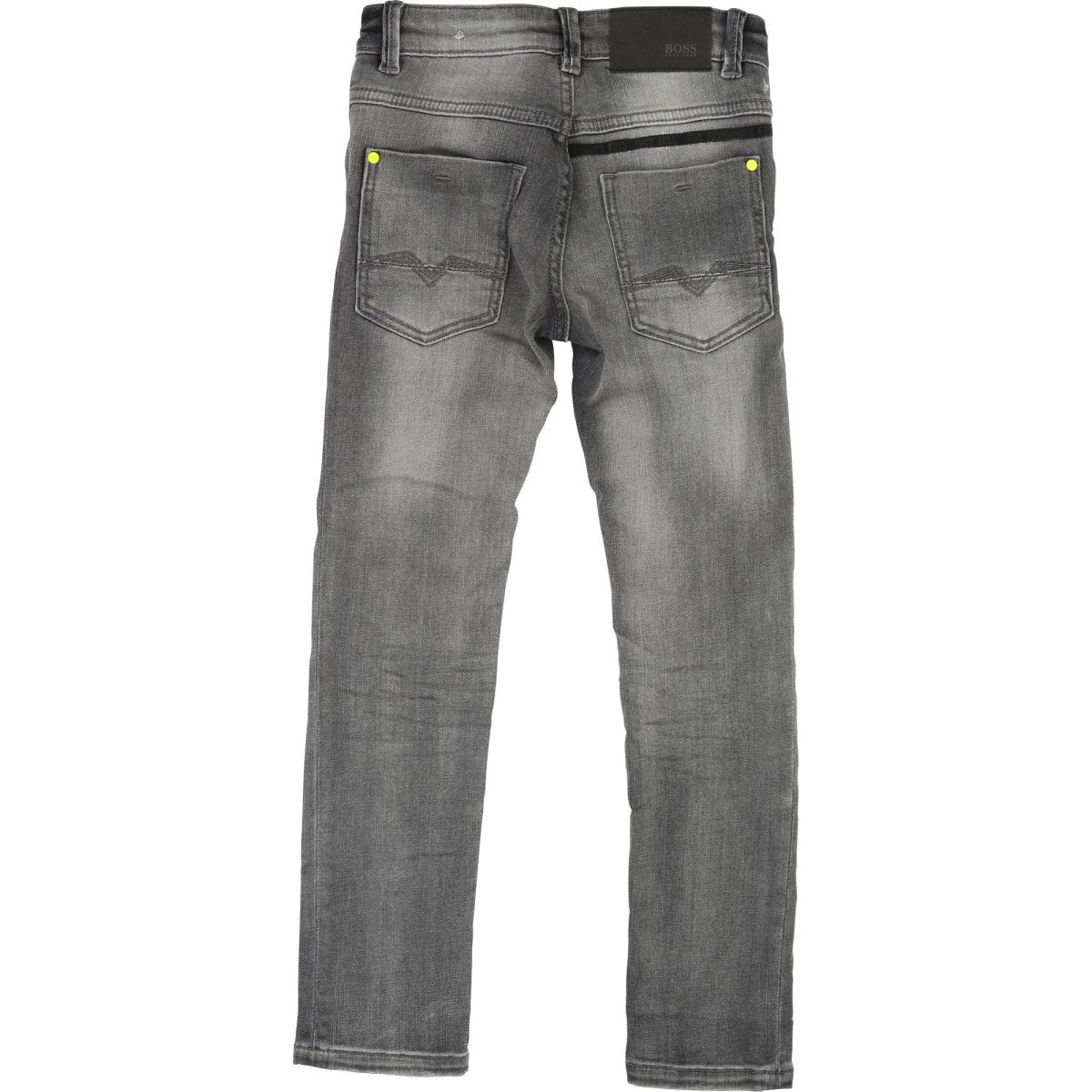 Hugo Boss Boys Grey Denim Jeans J24580 Denim Hugo Boss 
