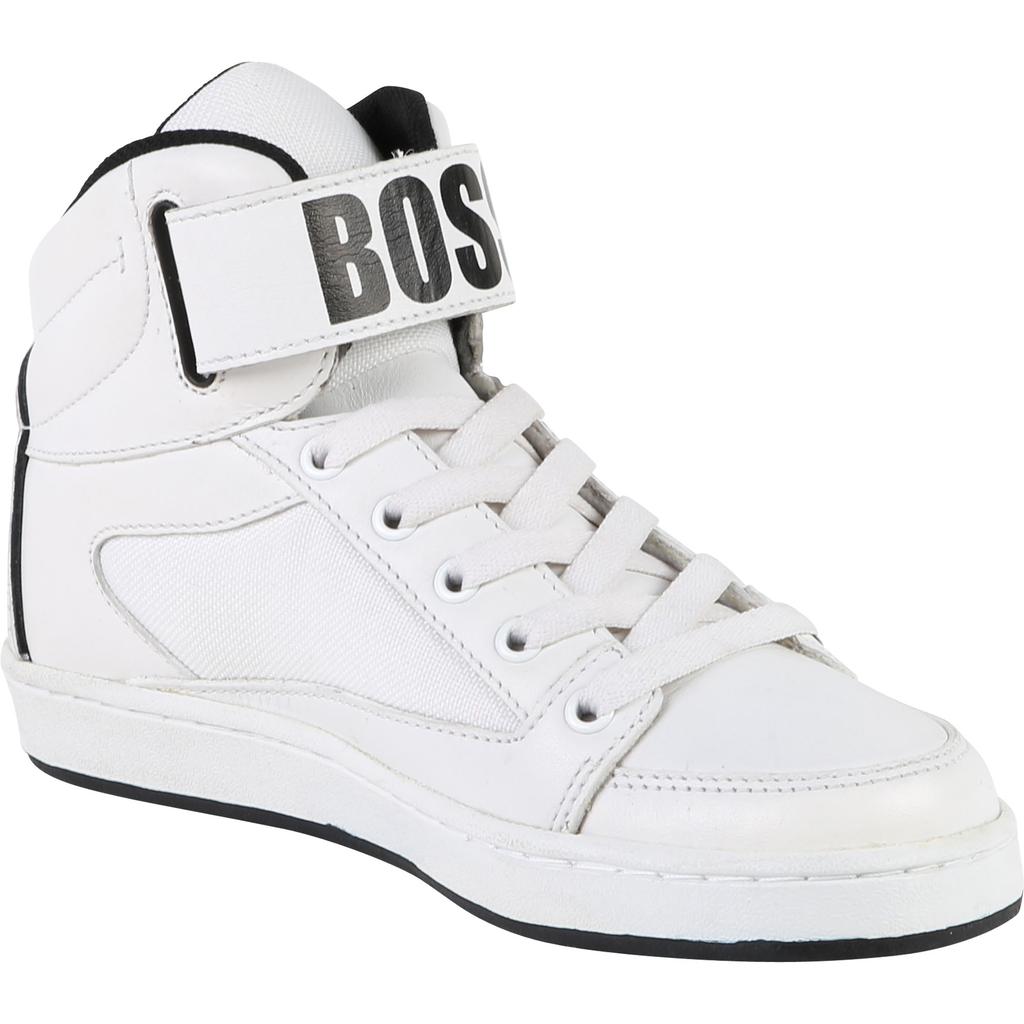 Boys leather clearance high tops