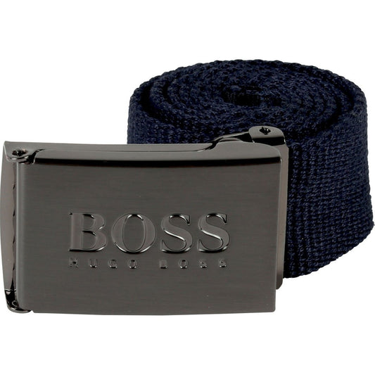 Hugo Boss Boys Navy Belt Belts Hugo Boss 