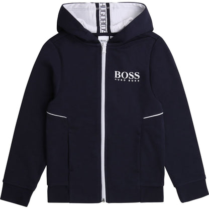 Hugo Boss Boys Navy Sweatshirt Sweatshirts and Sweatpants Hugo Boss 