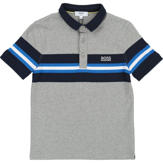 Hugo Boss Boys Short Sleeve Polo J25D46 Polo Shirts Hugo Boss 