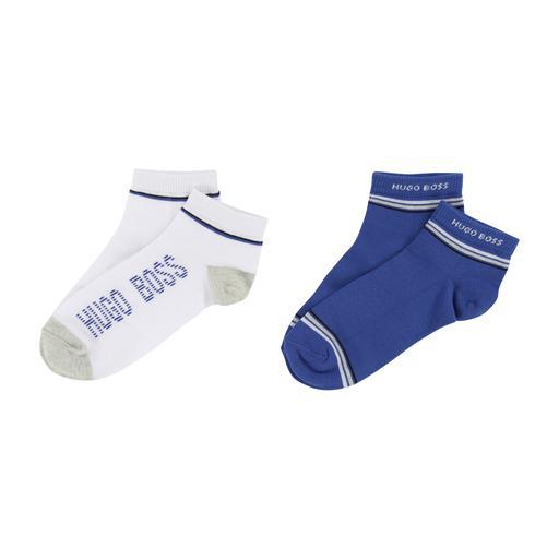 Hugo Boss Boys Socks 2 Pairs 181 J20222 Socks Hugo Boss White/Blue 27 