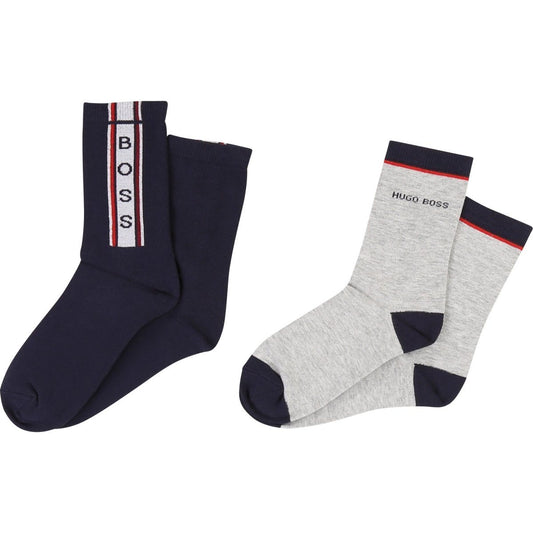 Hugo Boss Boys Socks 2 Pairs 192 J20240 Socks Hugo Boss 