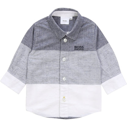 Hugo Boss Toddler Long Sleeve Dress Shirt Dress Shirts Hugo Boss 