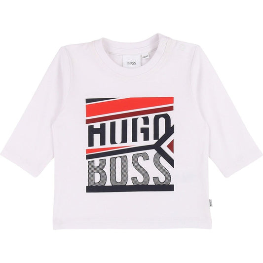 Hugo Boss Toddler Long Sleeve T-Shirt 192 J05738 T-Shirts Hugo Boss 