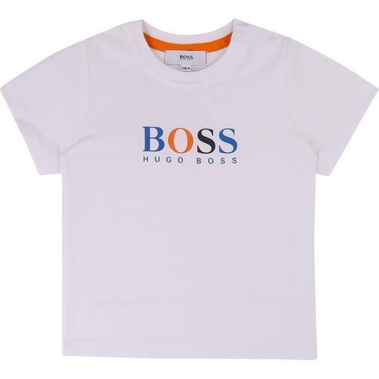 Hugo Boss Toddler Short Sleeve White T-Shirt J05717 T-Shirts Hugo Boss 