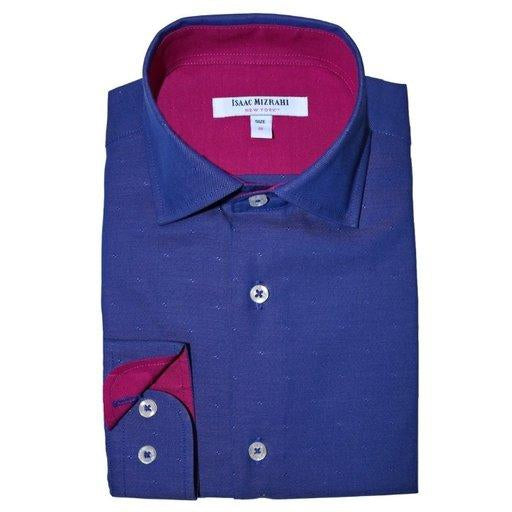 Isaac Mizrahi Boys Shirt 172 SH9310 Dress Shirts Isaac Mizrahi 