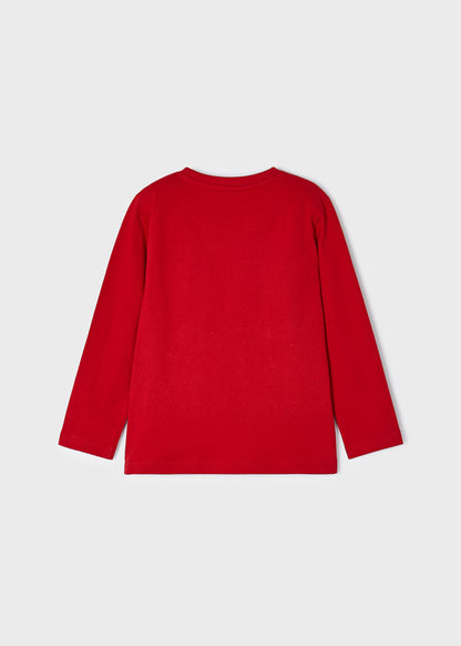 Mayoral Mini L/S Shirt _Red 4018-69