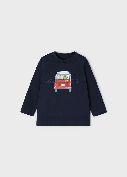 Mayoral Baby L/S Shirt _Blue 2008-60