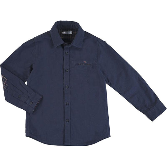 Mayoral Mini Boys Long Sleeve Button Up Shirt-Mayoral-NorthBoys