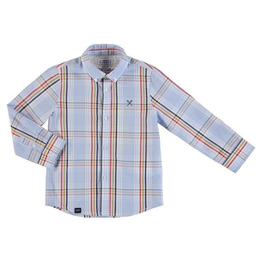 Mayoral Mini l/s Dress Shirt-Mayoral-NorthBoys