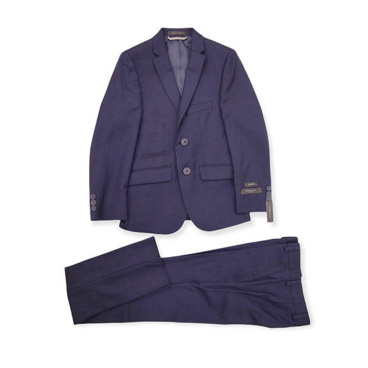 Marc New York Boys Skinny Navy Neat Suit W0662