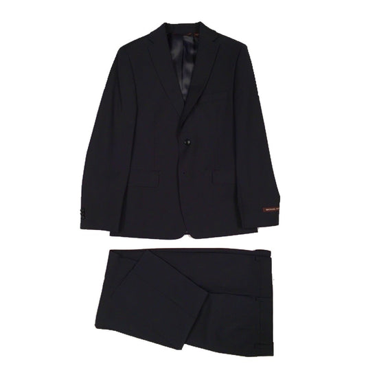 Michael Kors Boys Plain Navy Wool Suit Z0022 Suits (Boys) Michael Kors 
