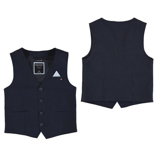 Nukutavake Boys Linen Vest Vests Mayoral 