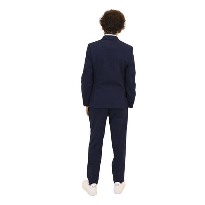 Marc New York Boys Skinny Blue Fancy Suit_ W0715