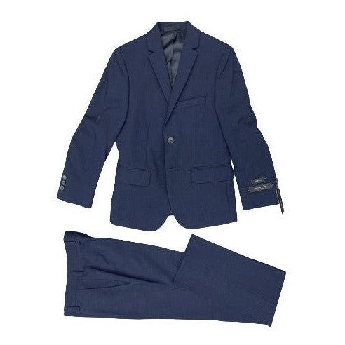 Marc New York Boys Husky Blue Fancy Suit_ WH715