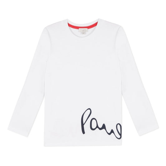 Paul Smith Jr Long Sleeve T-Shirt 192 5P10682 T-Shirts Paul Smith Jr White 14 