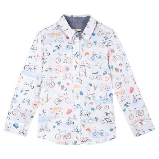 Paul Smith Jr Shirt l/s 172 5K12542 Dress Shirts Paul Smith Jr White 12R 