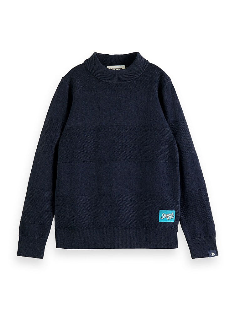 Boys Structured Pullover